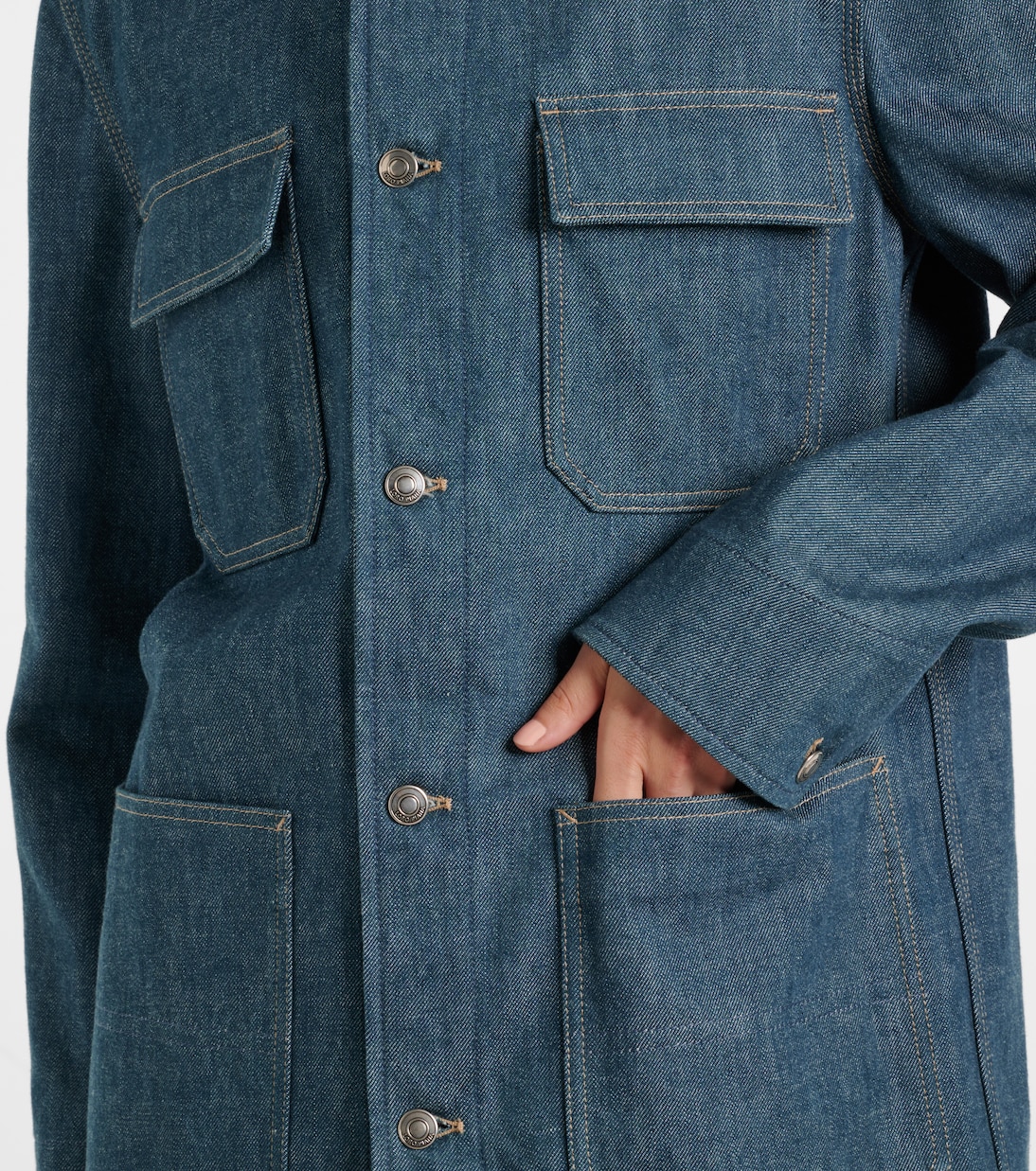Feldjacke Dean aus Denim | Loro Piana