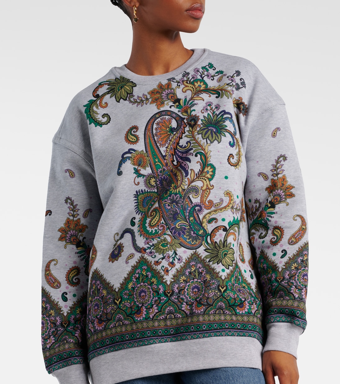 Sudadera de algodón con paisley | Etro