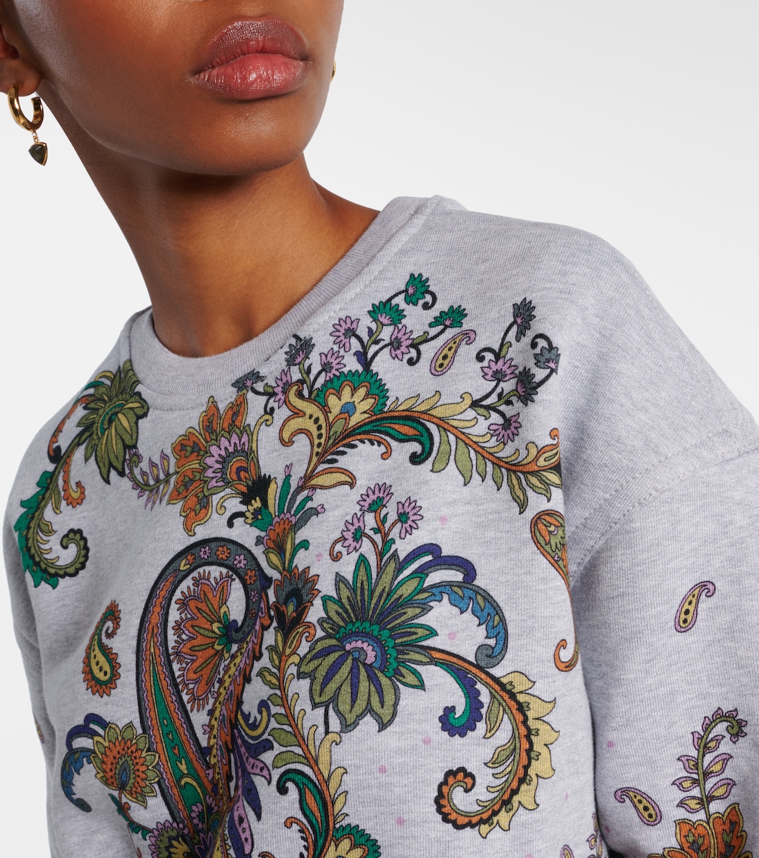 Sudadera de algodón con paisley | Etro