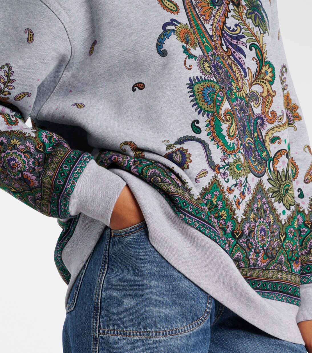 Sudadera de algodón con paisley | Etro
