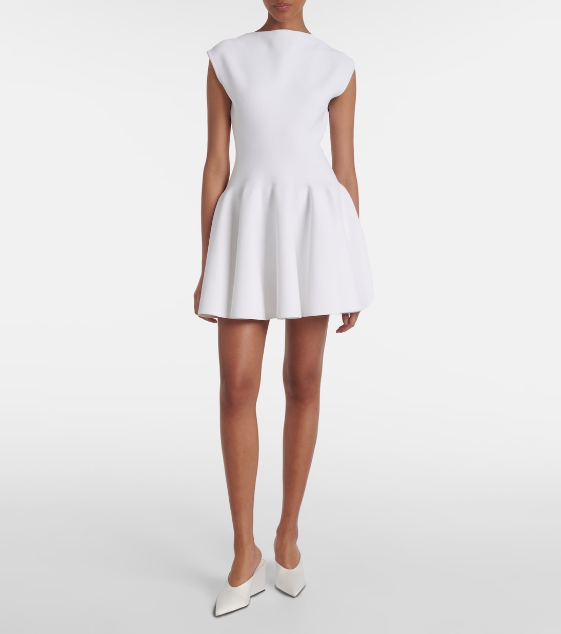 Abito corto a pieghe | Alaïa