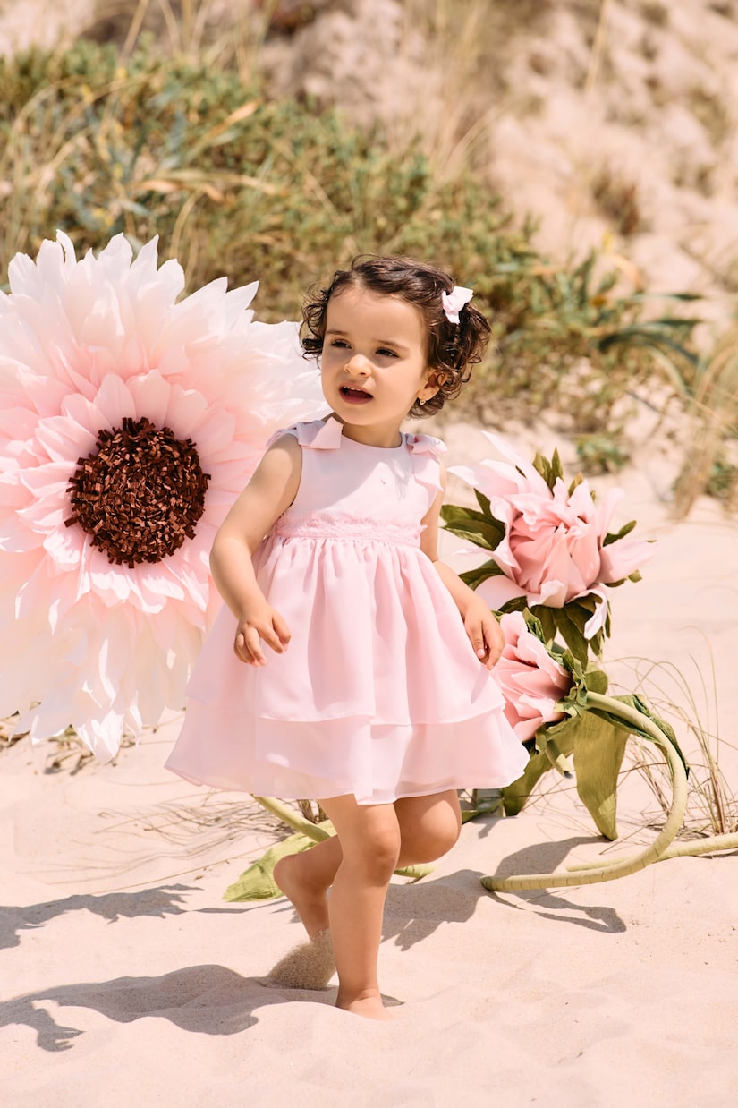 Abito in chiffon con fiocco | Patachou