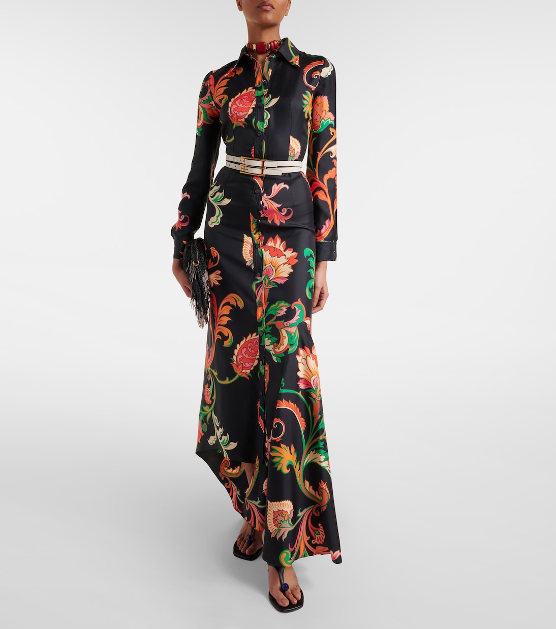 Hemdblusenkleid aus Seide | Etro