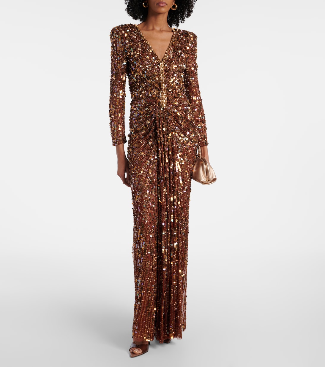 Gazelle sequined gown | Jenny Packham