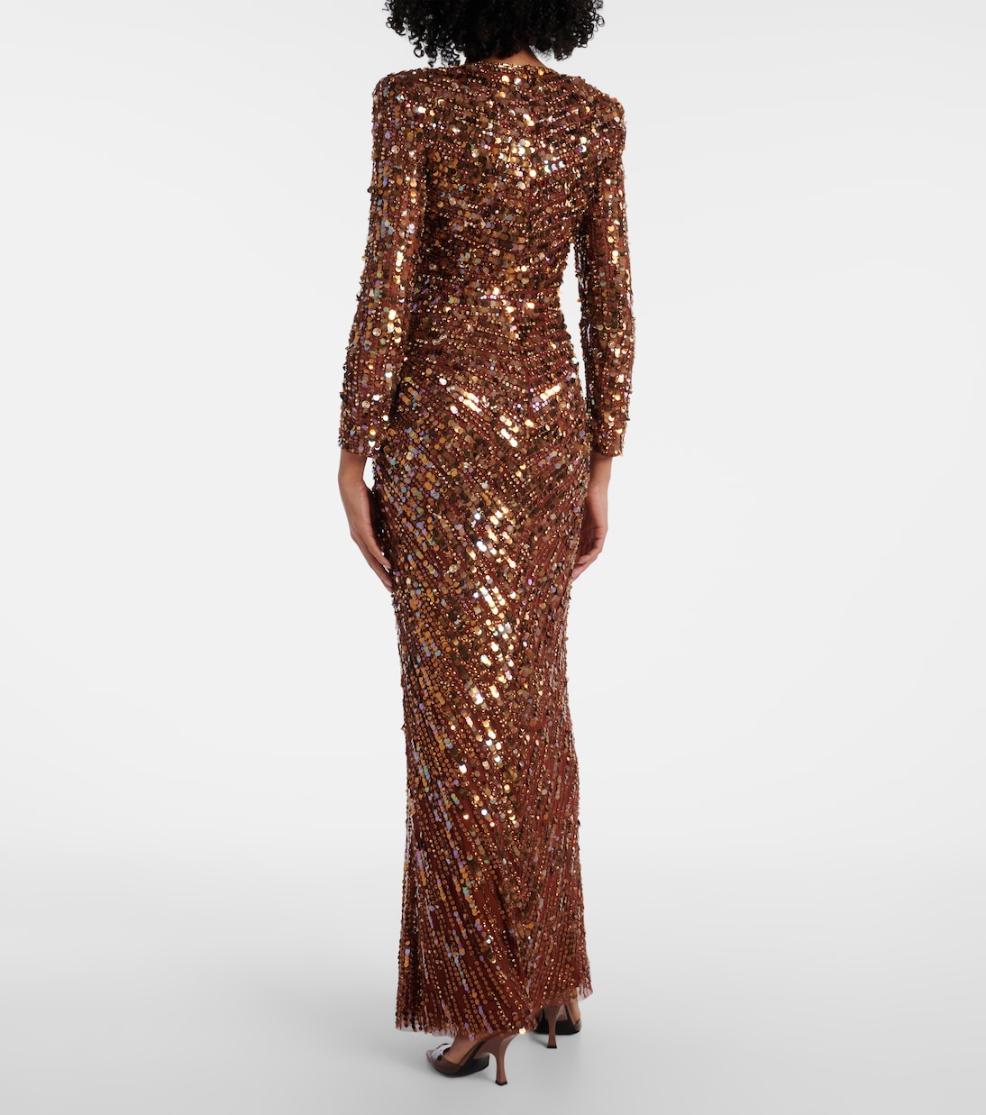 Gazelle sequined gown | Jenny Packham