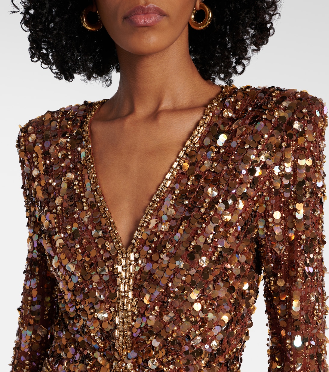 Gazelle sequined gown | Jenny Packham