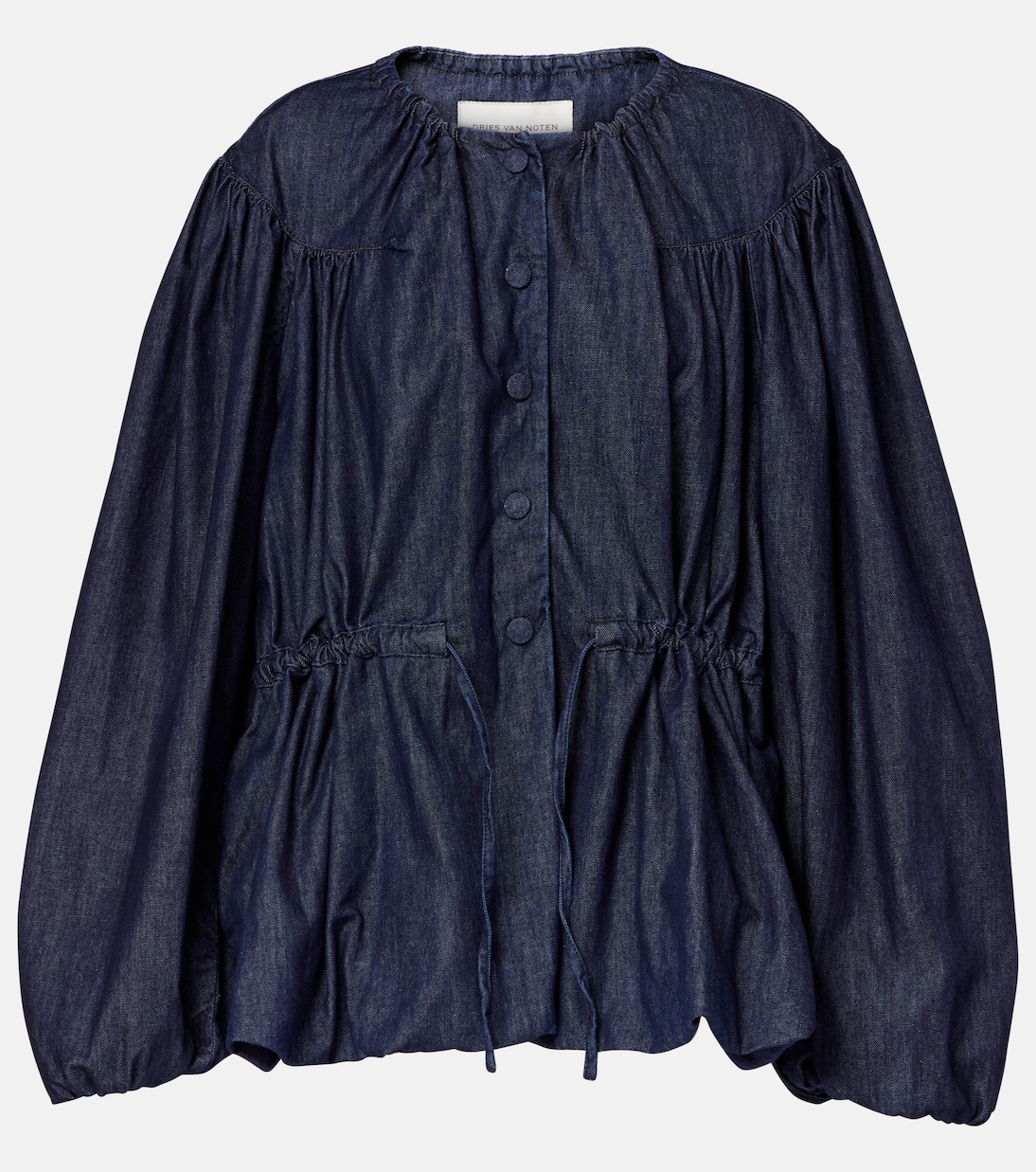 Bluse aus Denim | Dries Van Noten