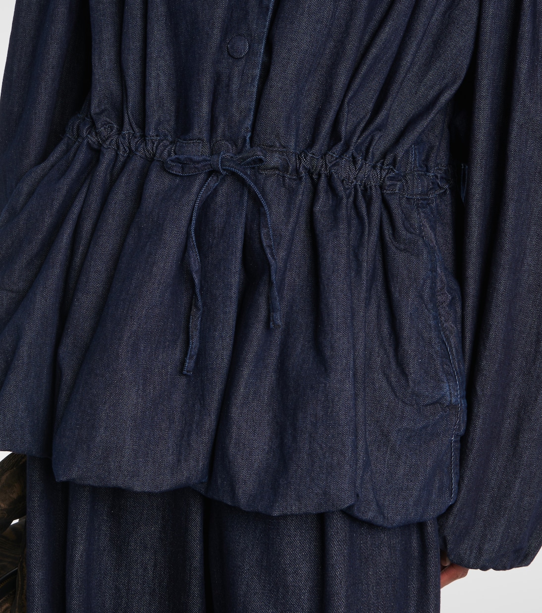 Bluse aus Denim | Dries Van Noten