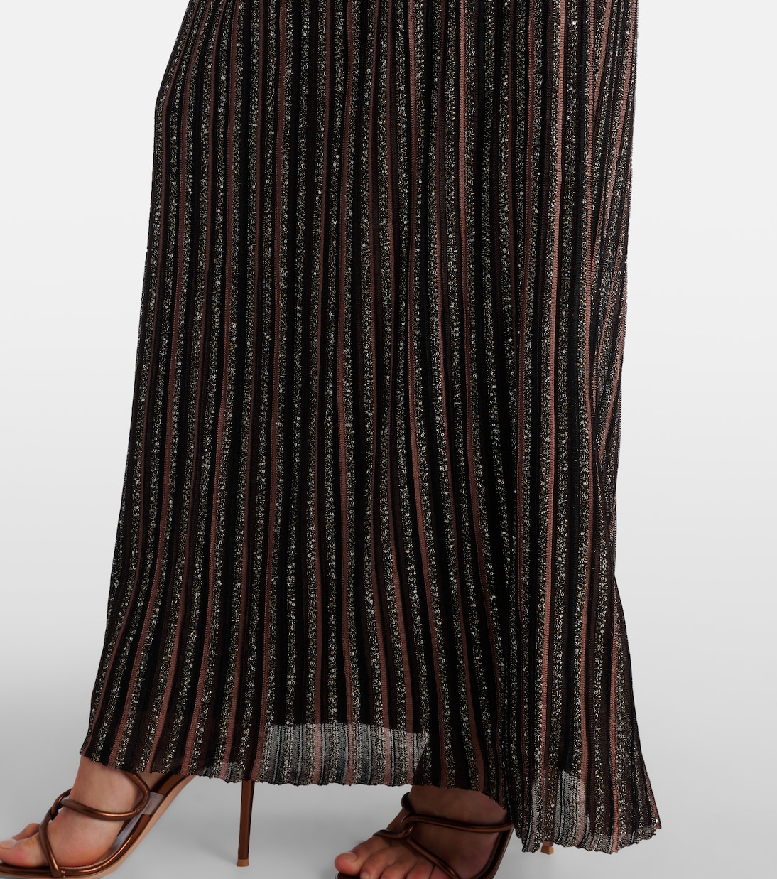 Maxikleid aus Lamé | Missoni