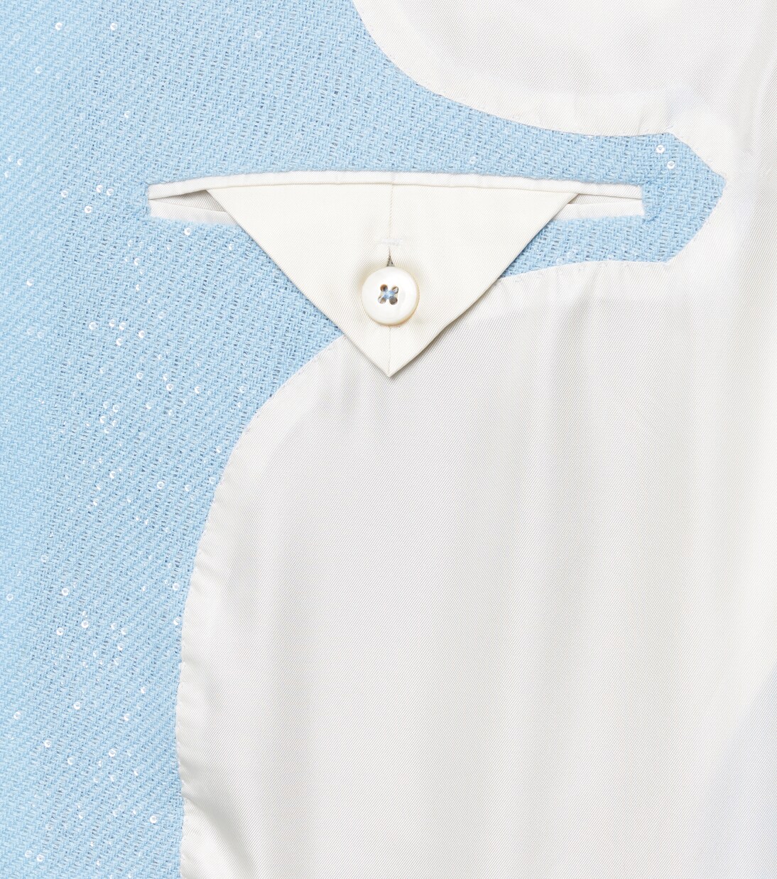 Sequined double-breasted cotton blazer | Tom Ford