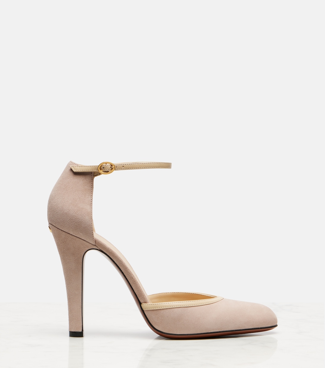 Escarpins Hi Dolly 105 en daim | Valentino Garavani