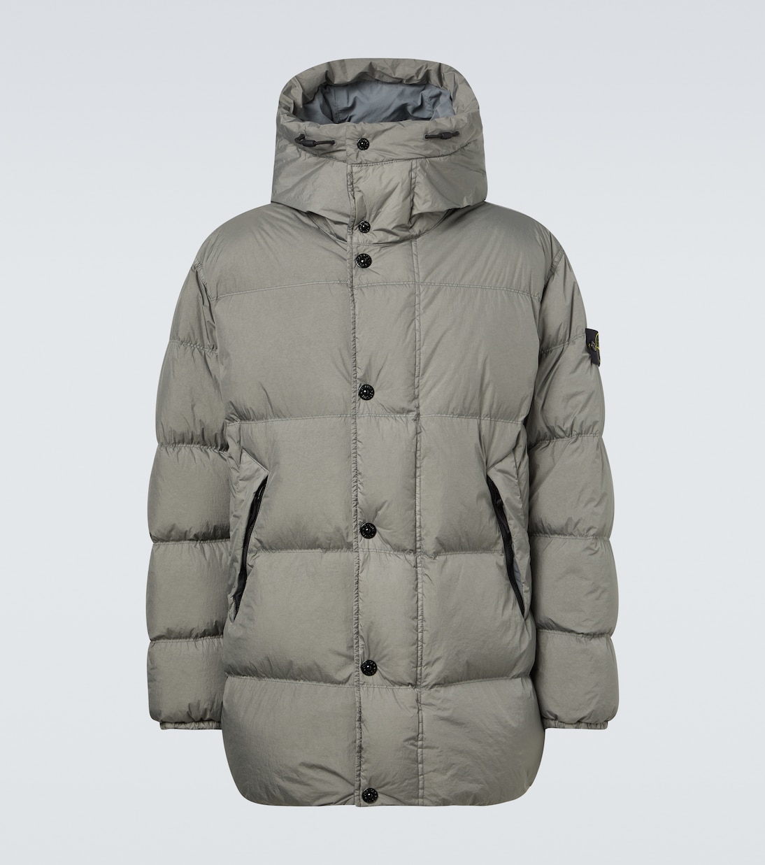 Hooded down coat | Stone Island