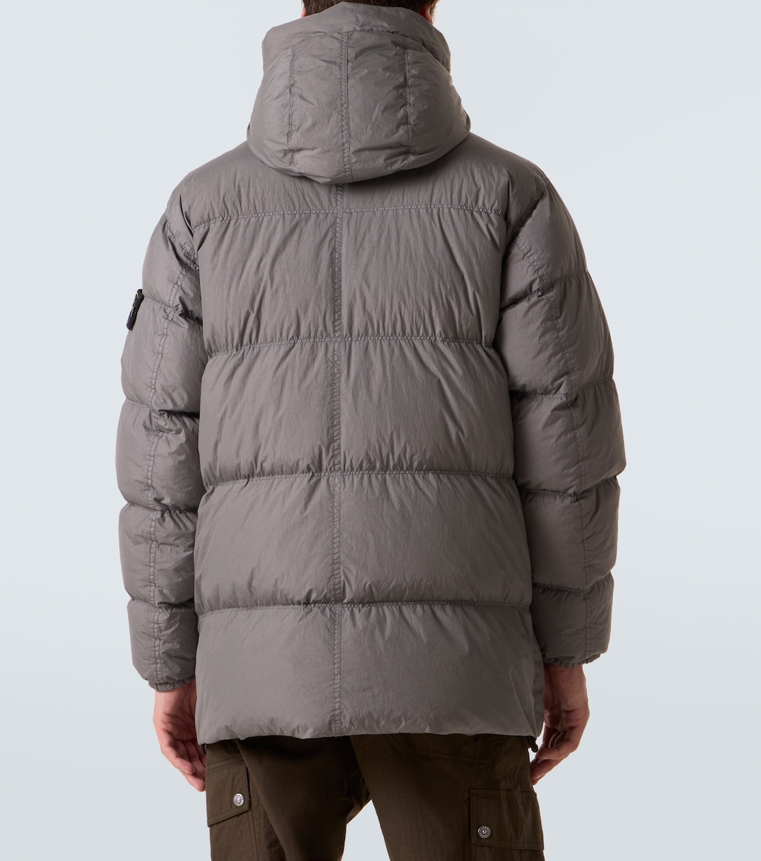 Hooded down coat | Stone Island