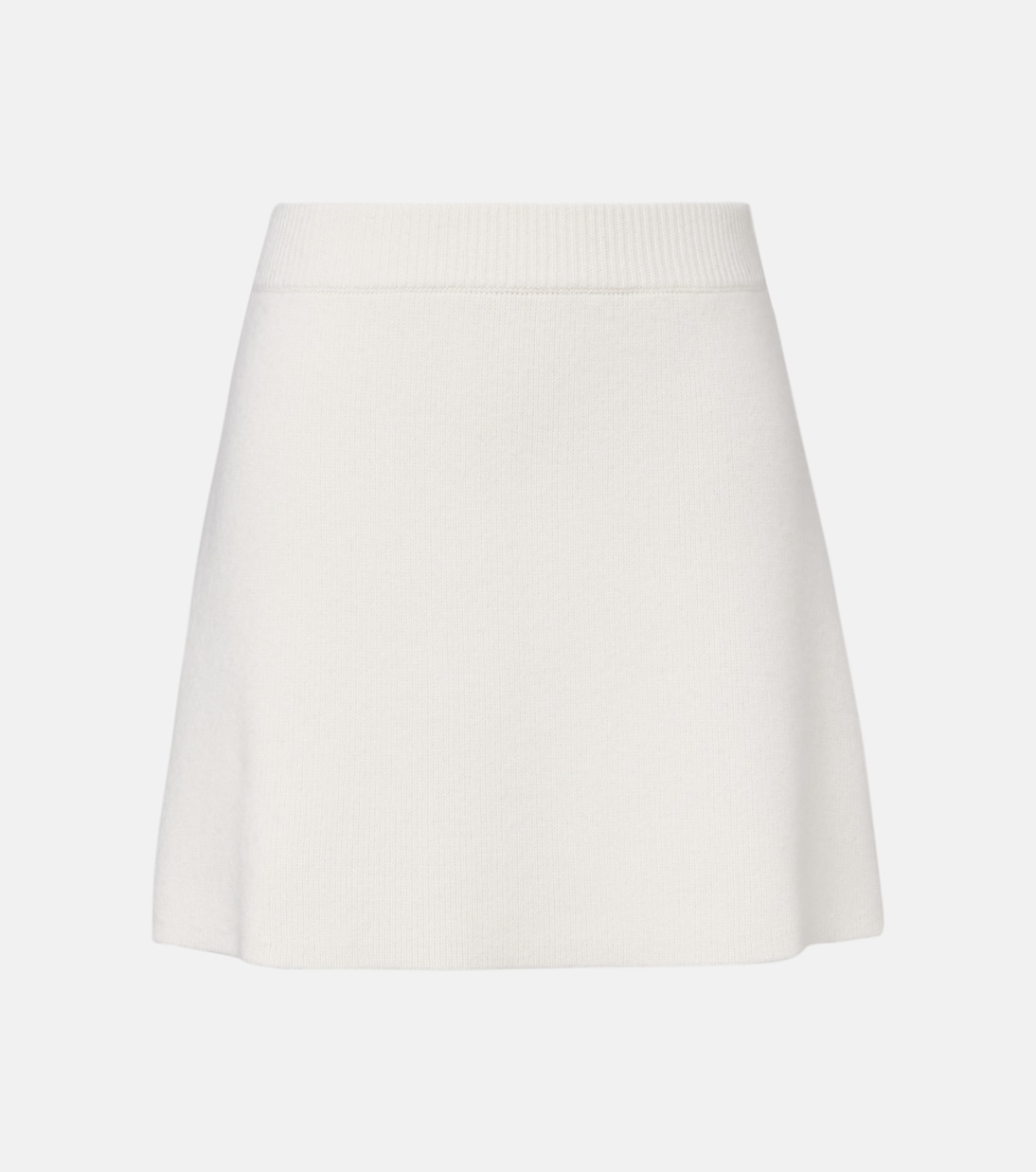 Clare high-rise cashmere miniskirt | Lisa Yang