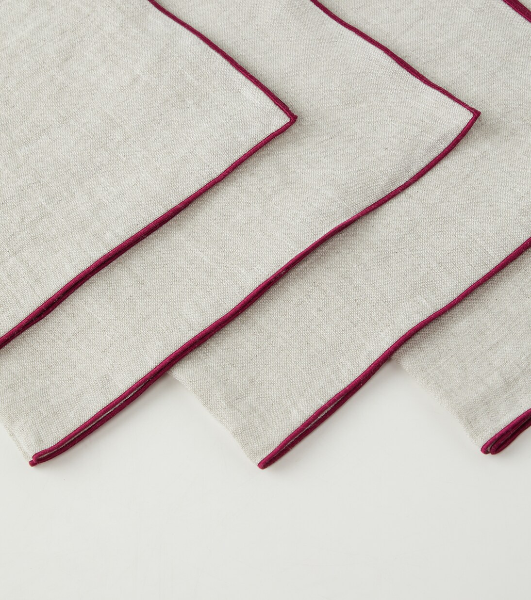 Set of 4 linen napkins | Once Milano