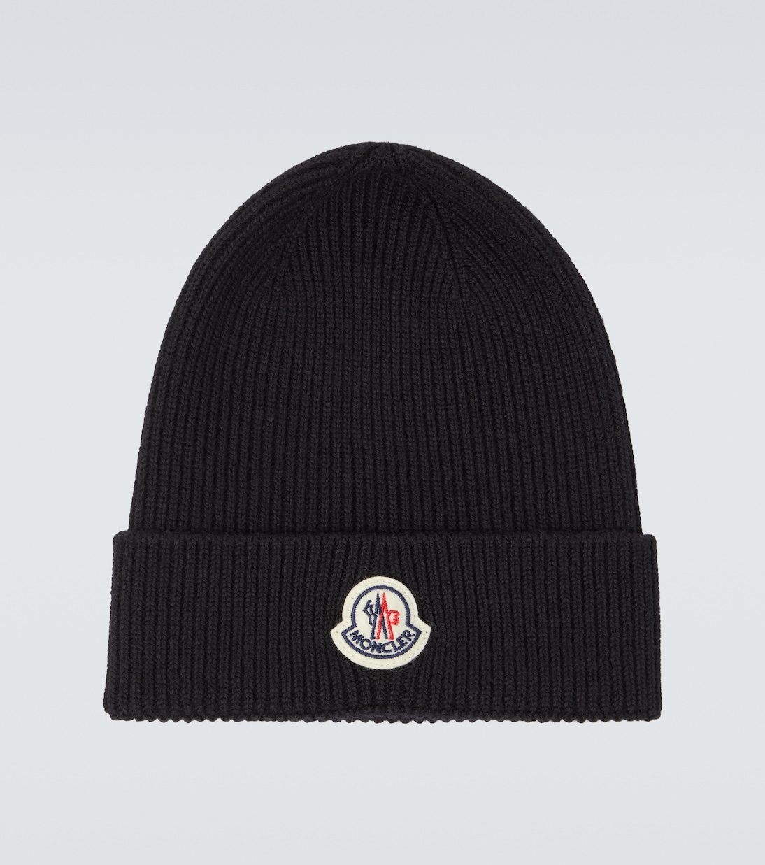 Ribbed-knit wool beanie | Moncler