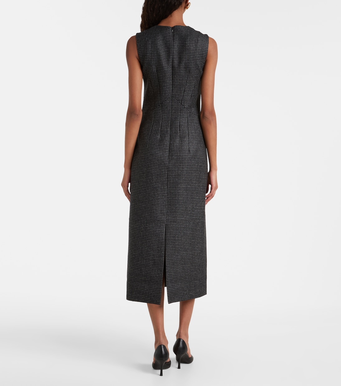 Robe midi Hartley en laine mélangée | Emilia Wickstead