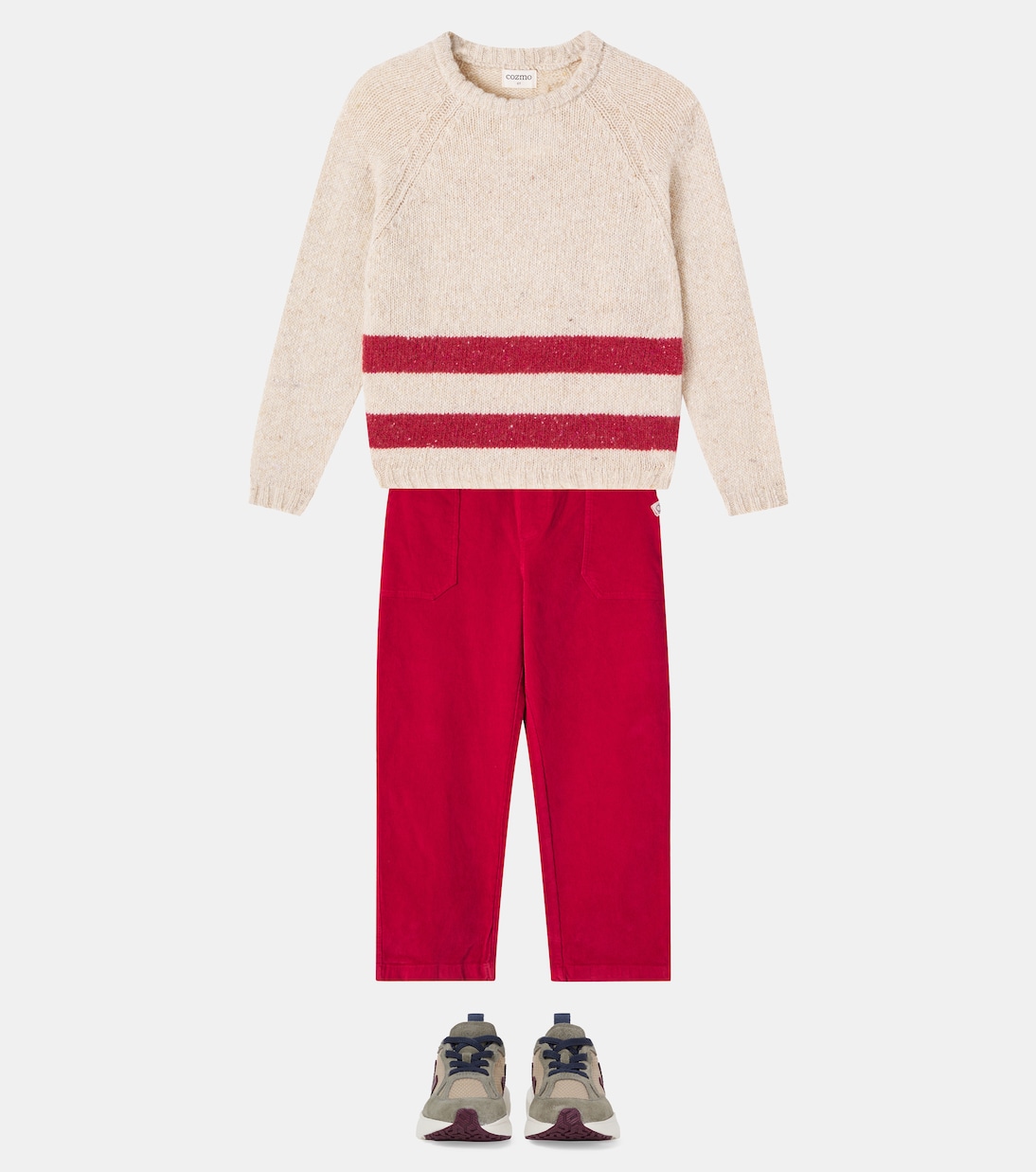 x Bonpoint zapatillas Canary con ante | Veja Kids
