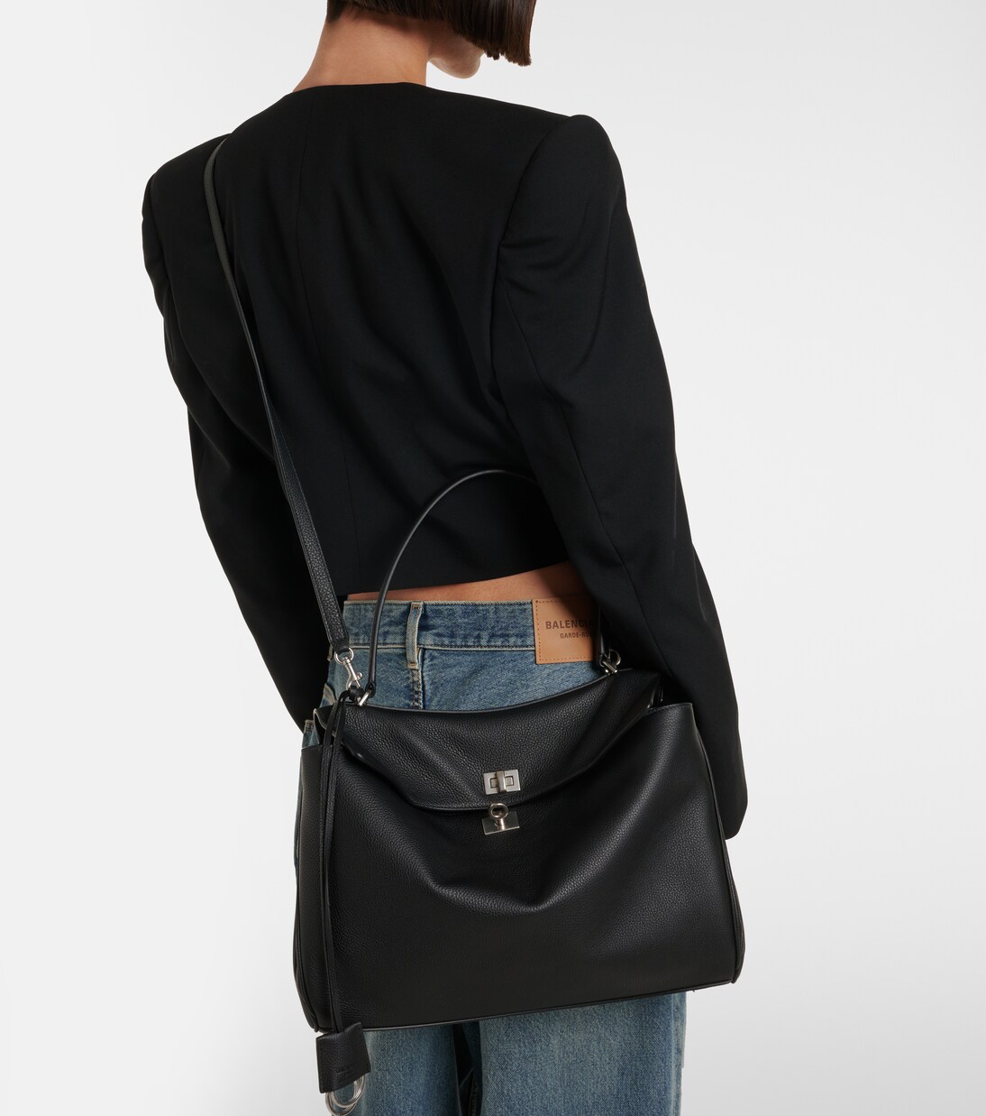 Rodeo Medium leather tote bag | Balenciaga