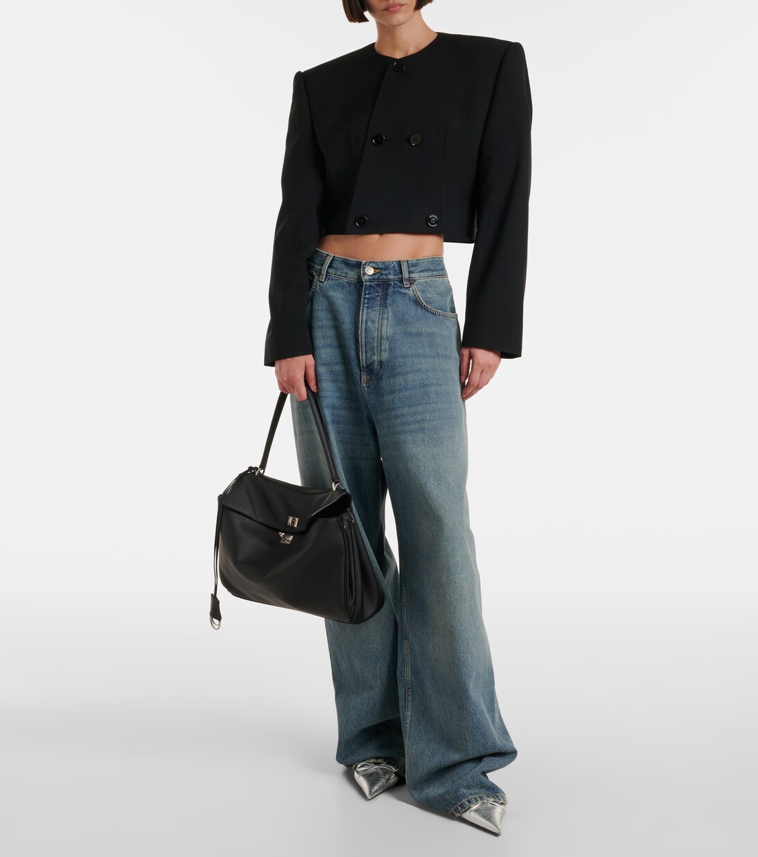 Rodeo Medium leather tote bag | Balenciaga