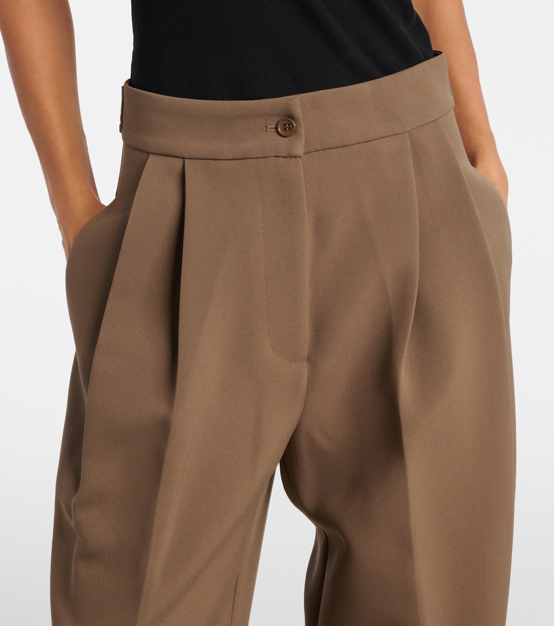 Doyer wide-leg pants | The Frankie Shop