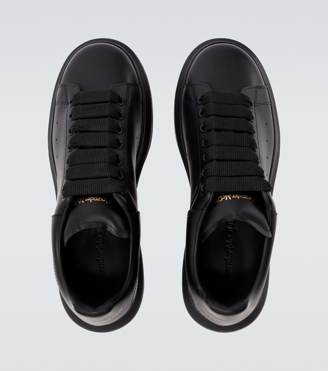 Zapatillas oversized de piel | McQueen
