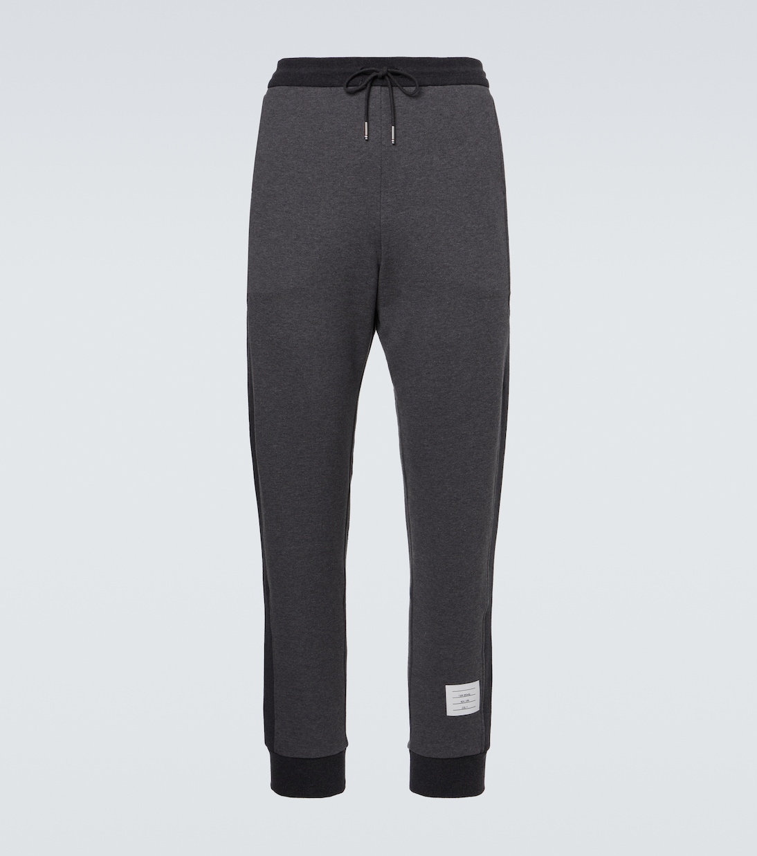 4 바 코튼 저지 스웨트팬츠 | Thom Browne