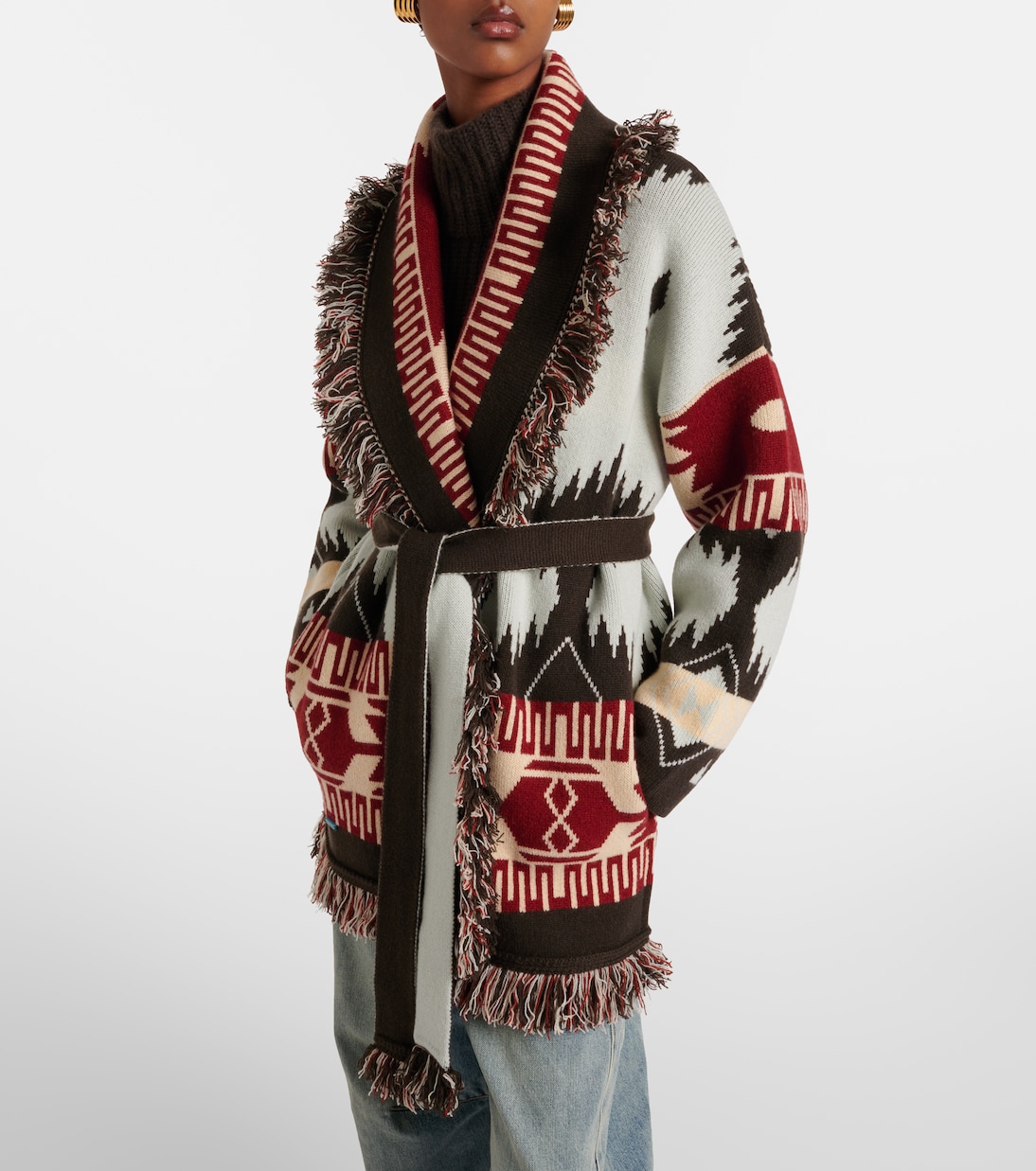 Cárdigan Icon jacquard de cachemir | Alanui