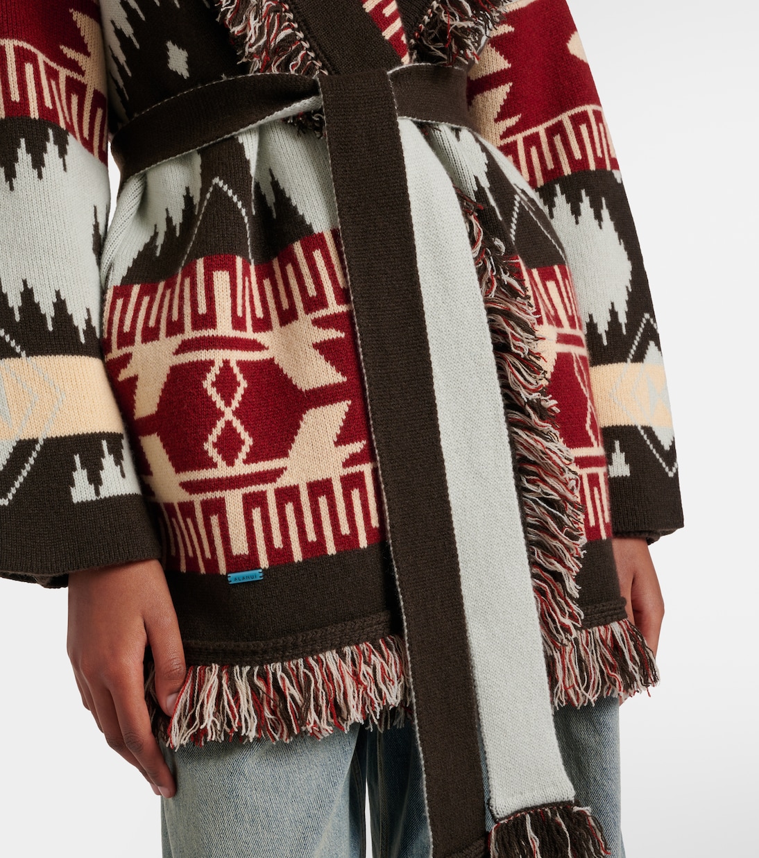 Cárdigan Icon jacquard de cachemir | Alanui