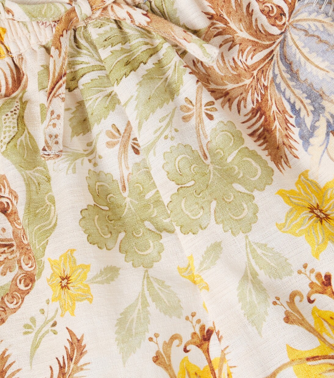 Floral cotton shorts | Zimmermann Kids