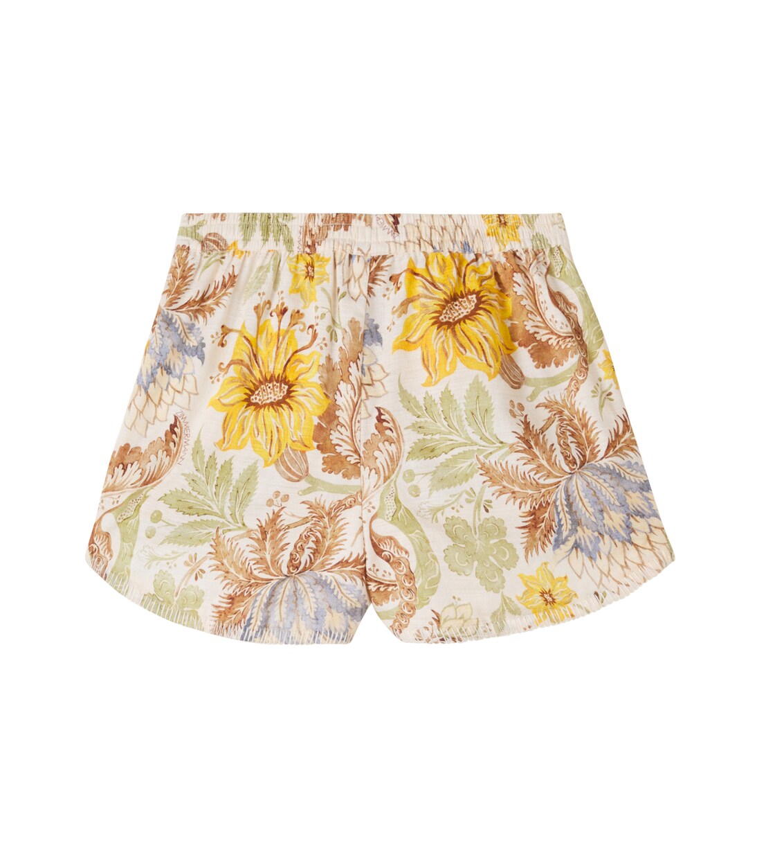 Floral cotton shorts | Zimmermann Kids