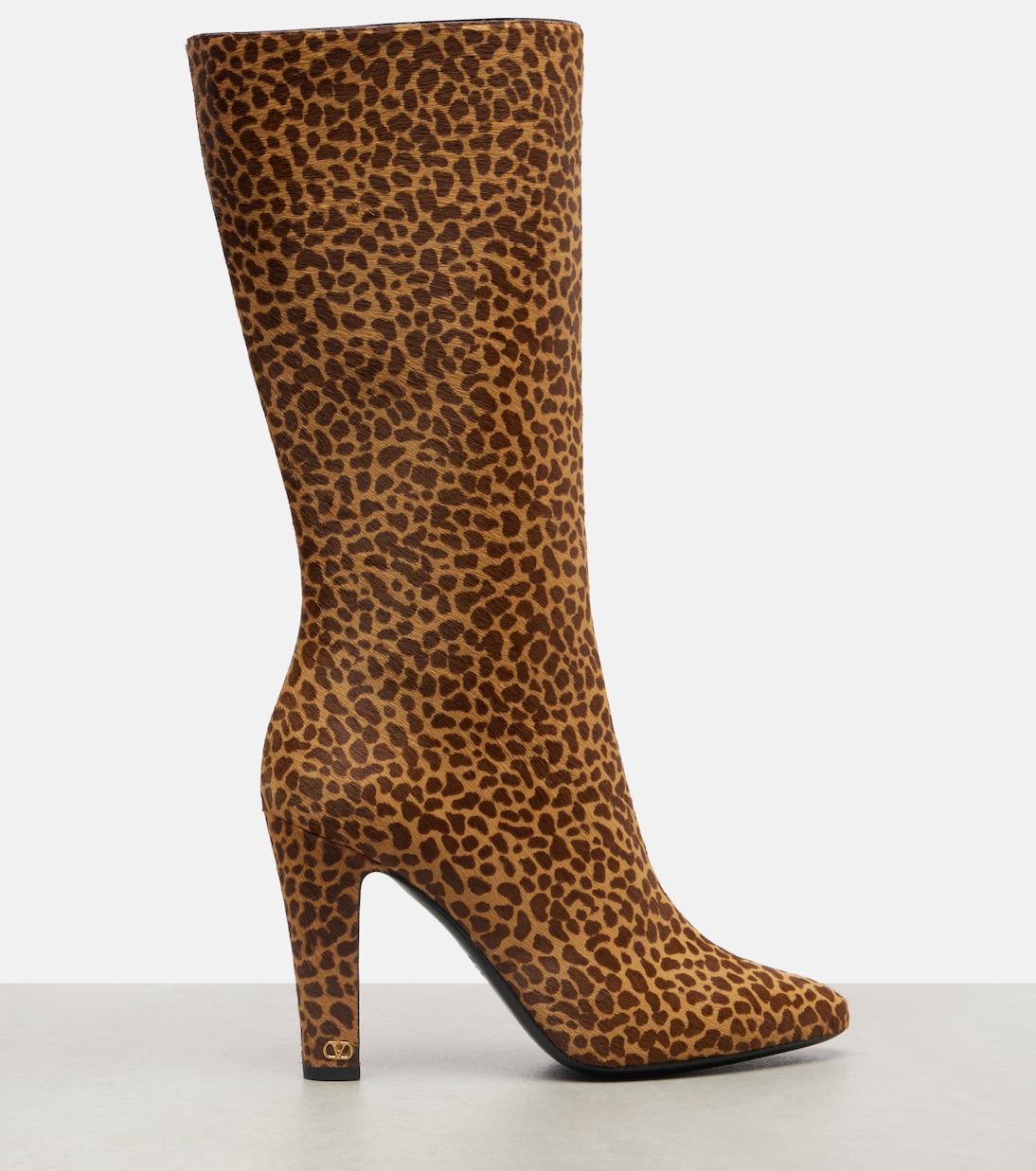 Hotty leather knee-high boots | Valentino Garavani
