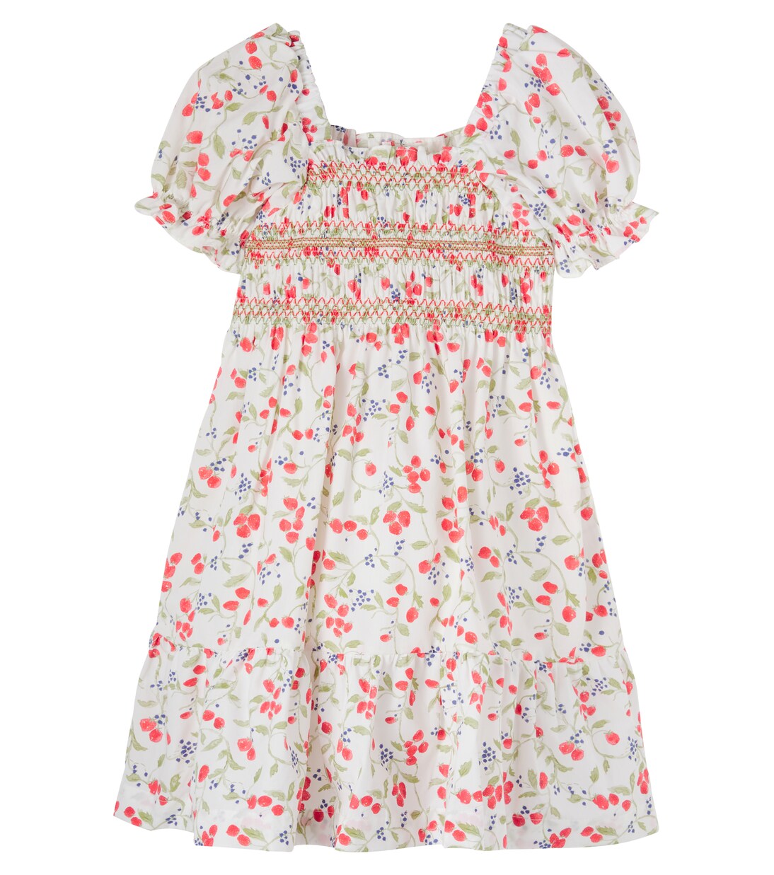 Printed cotton dress | La Coqueta
