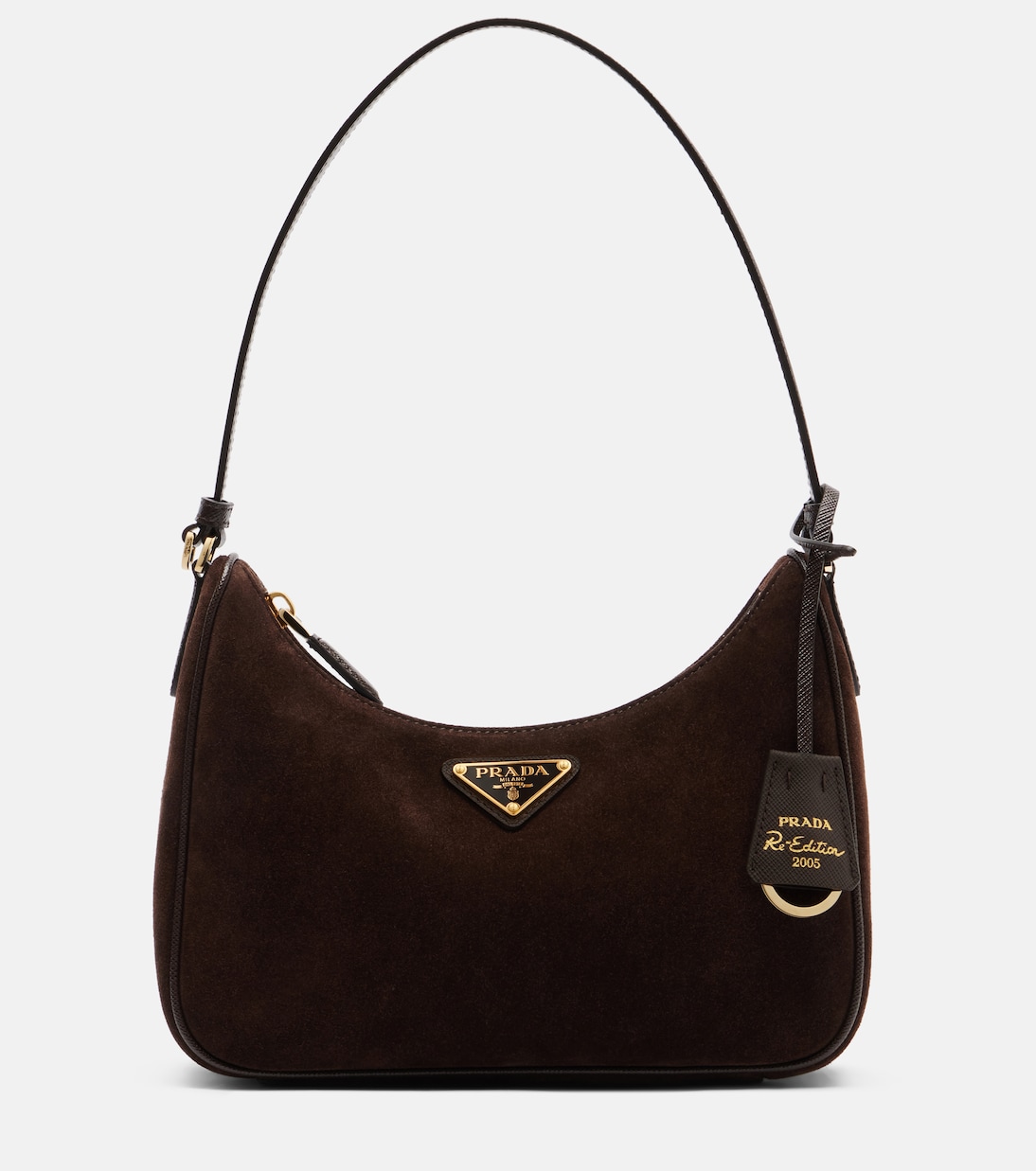 Prada Re-Edition suede shoulder bag | Prada