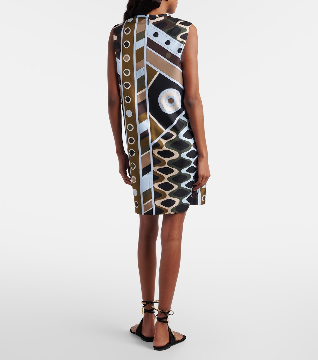 Vivara silk twill minidress | Pucci