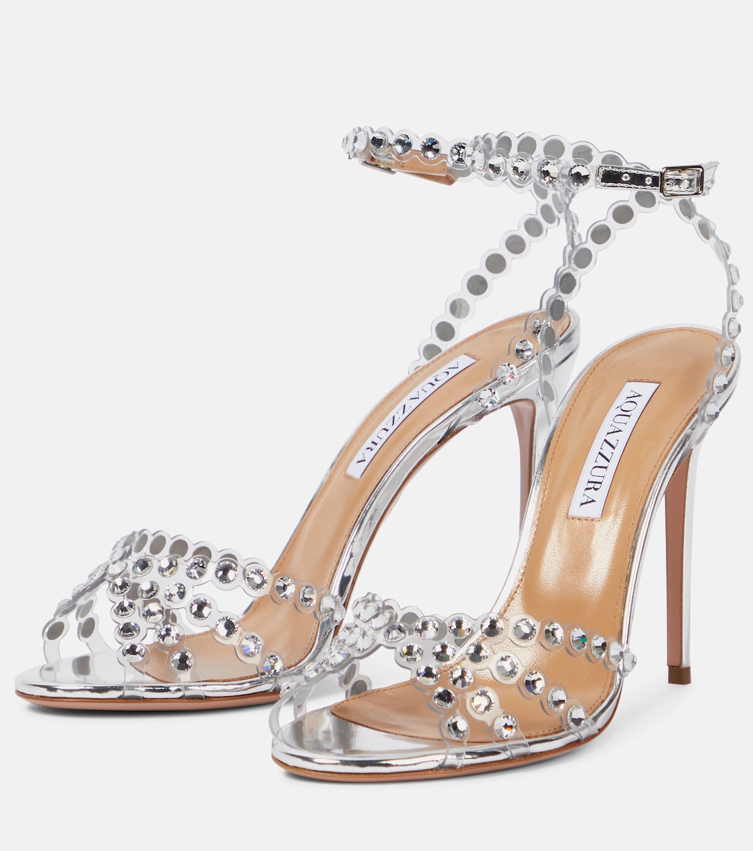 Sandali Tequila 105 con cristalli | Aquazzura
