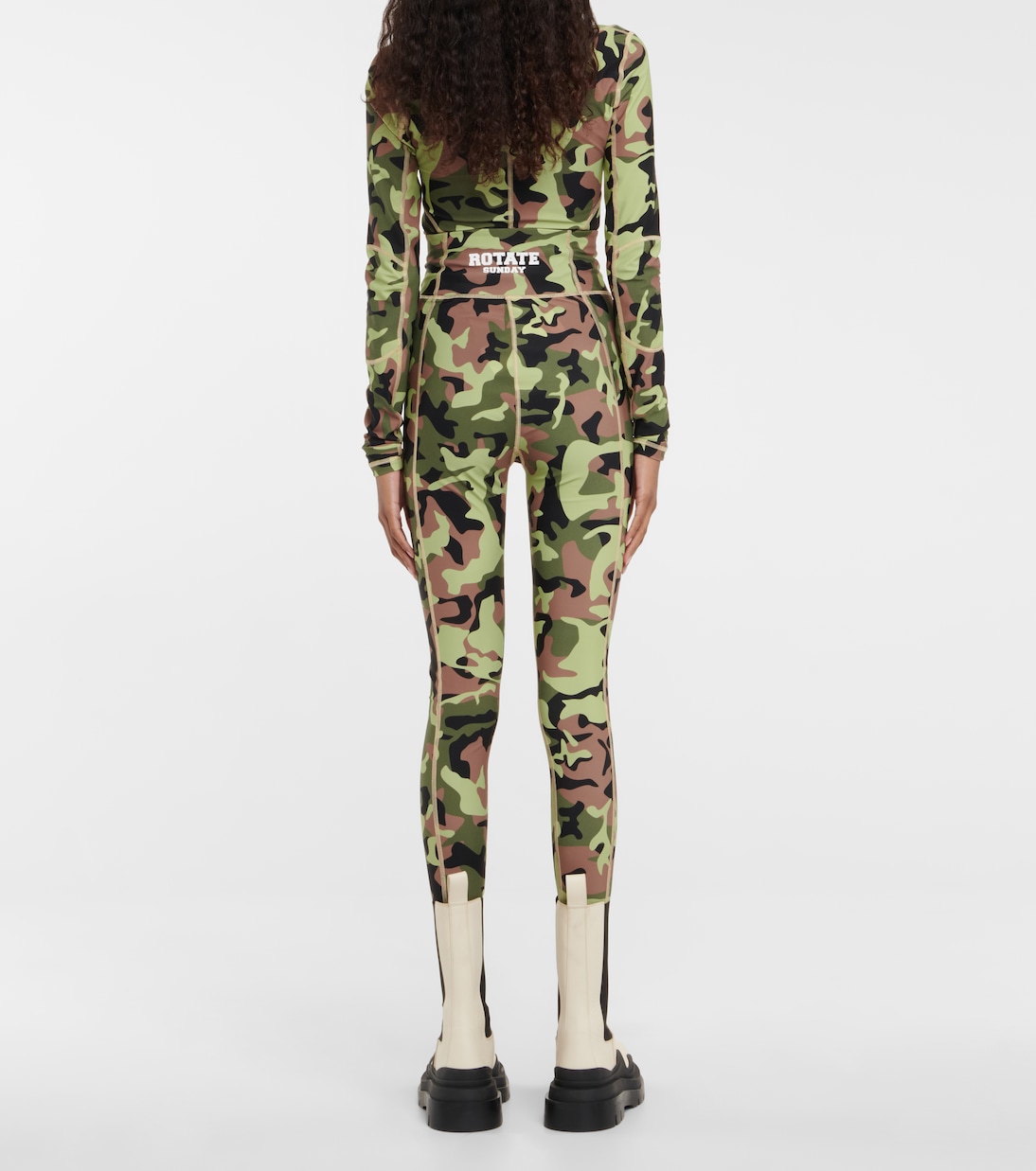 Leggings Ronda de tiro alto de camuflaje | Rotate