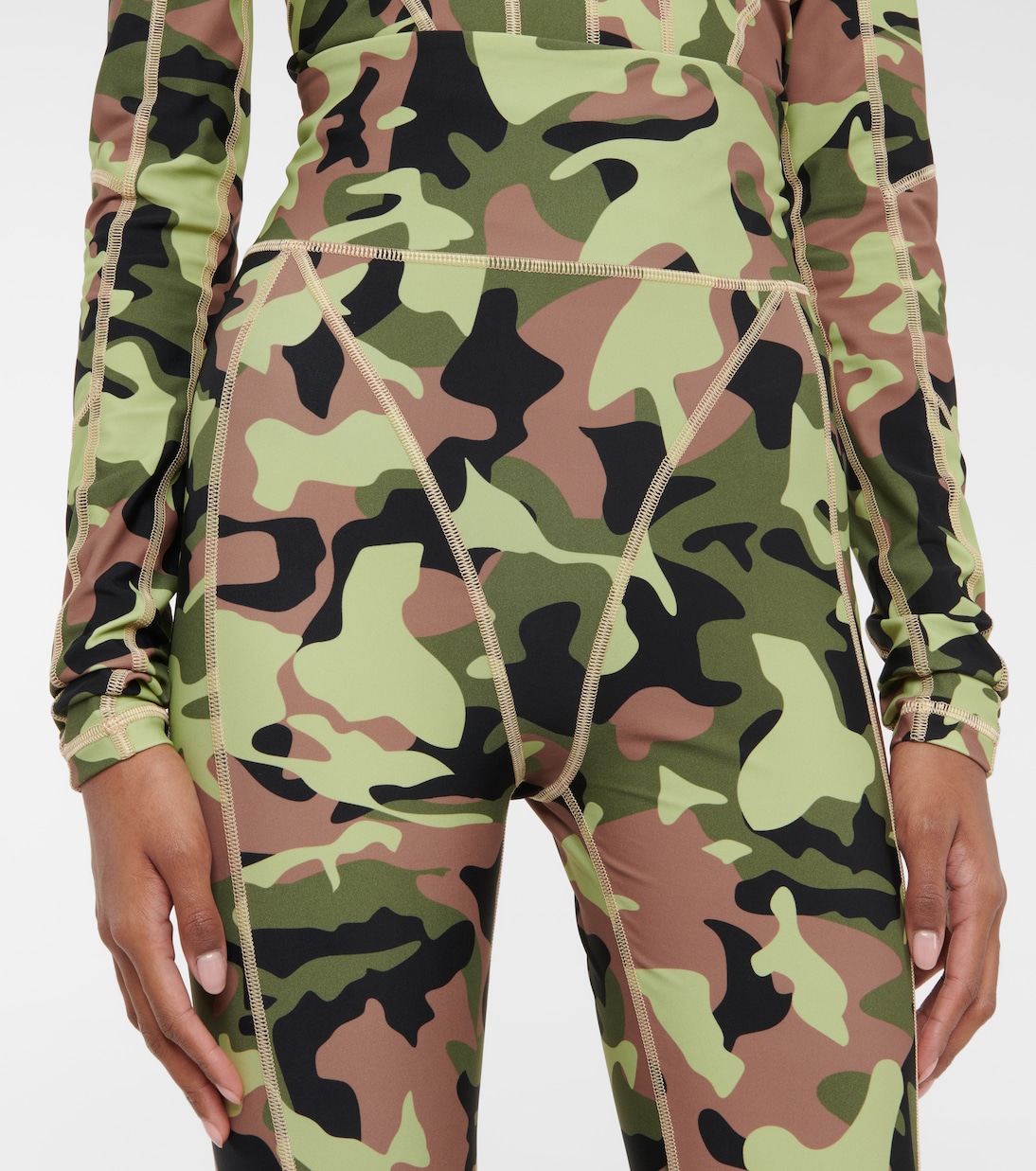 Leggings Ronda de tiro alto de camuflaje | Rotate