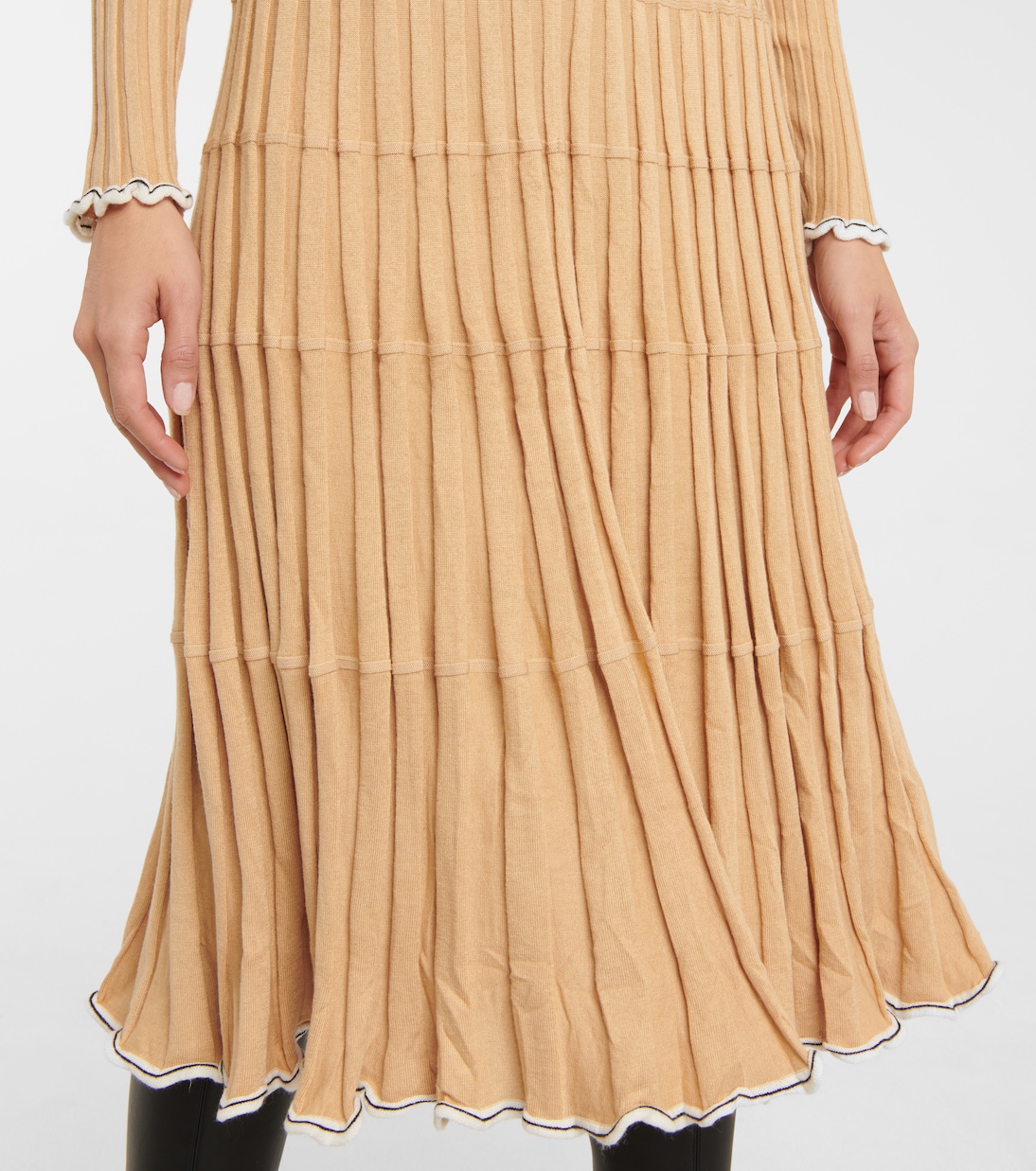 Silk-blend polo midi dress | Proenza Schouler