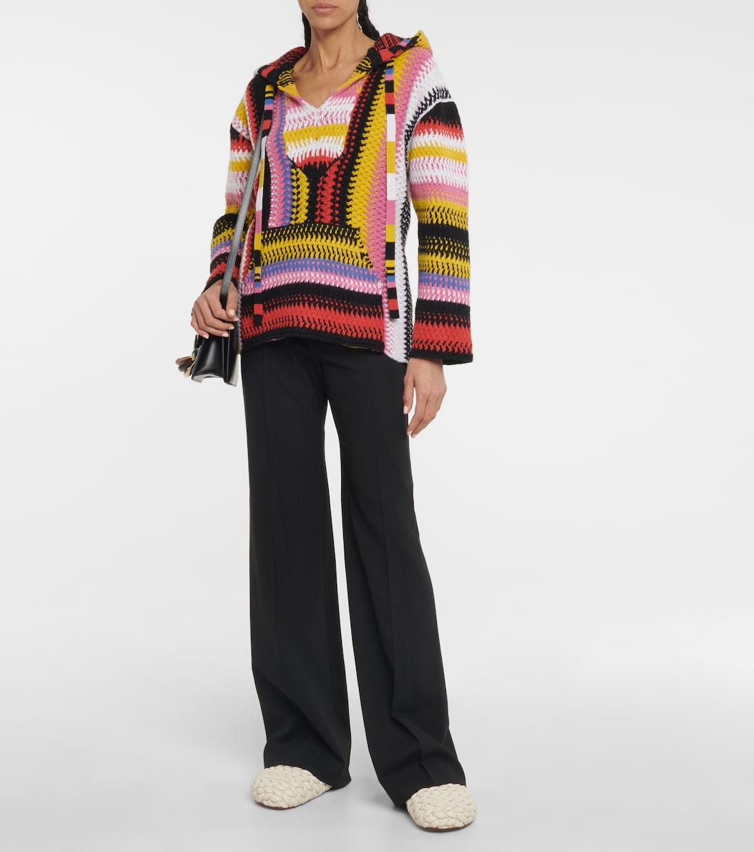 Sudadera con capucha de cachemir y lana | Chloé