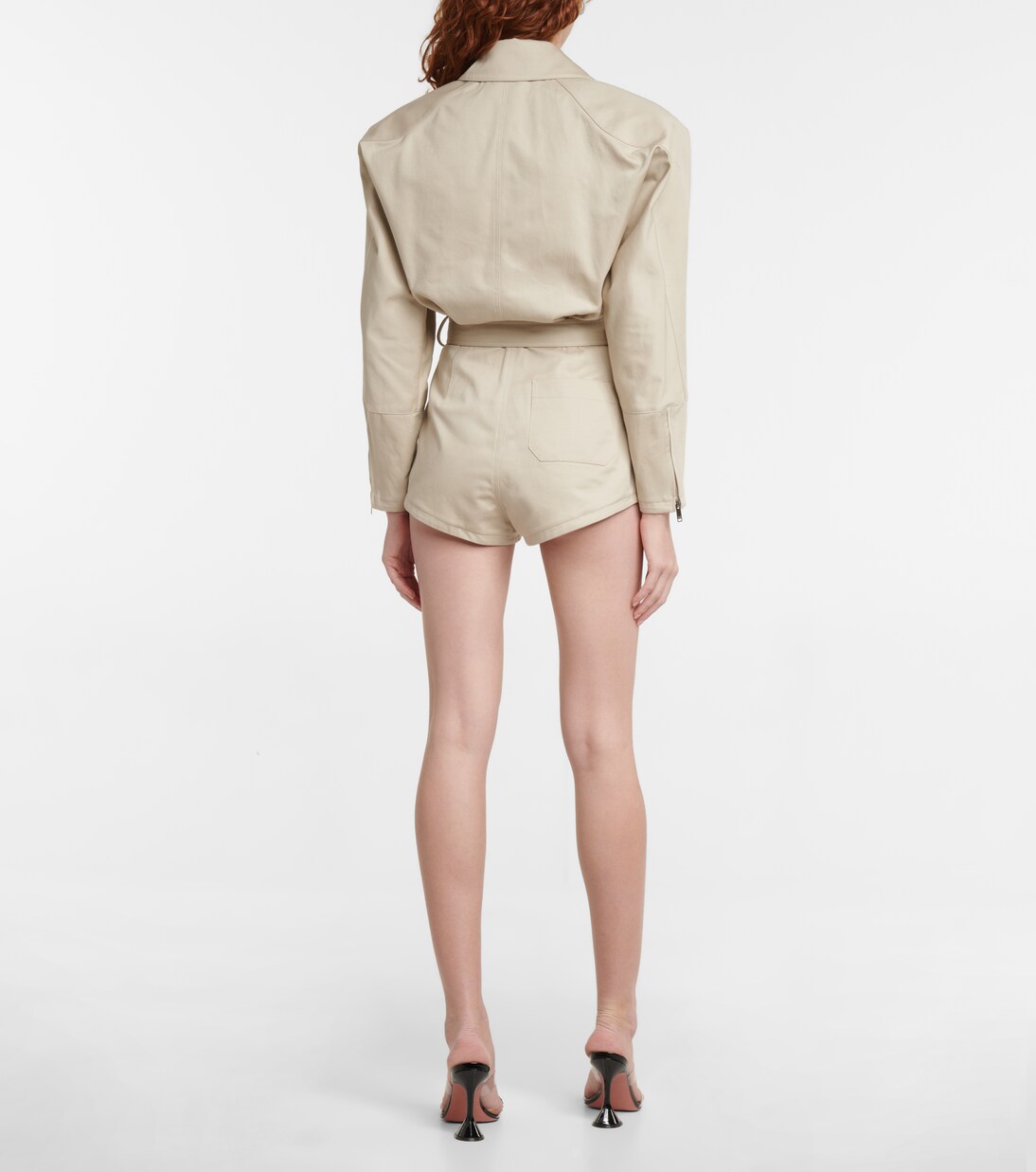 Mono de algodón con cinturón | Alexandre Vauthier