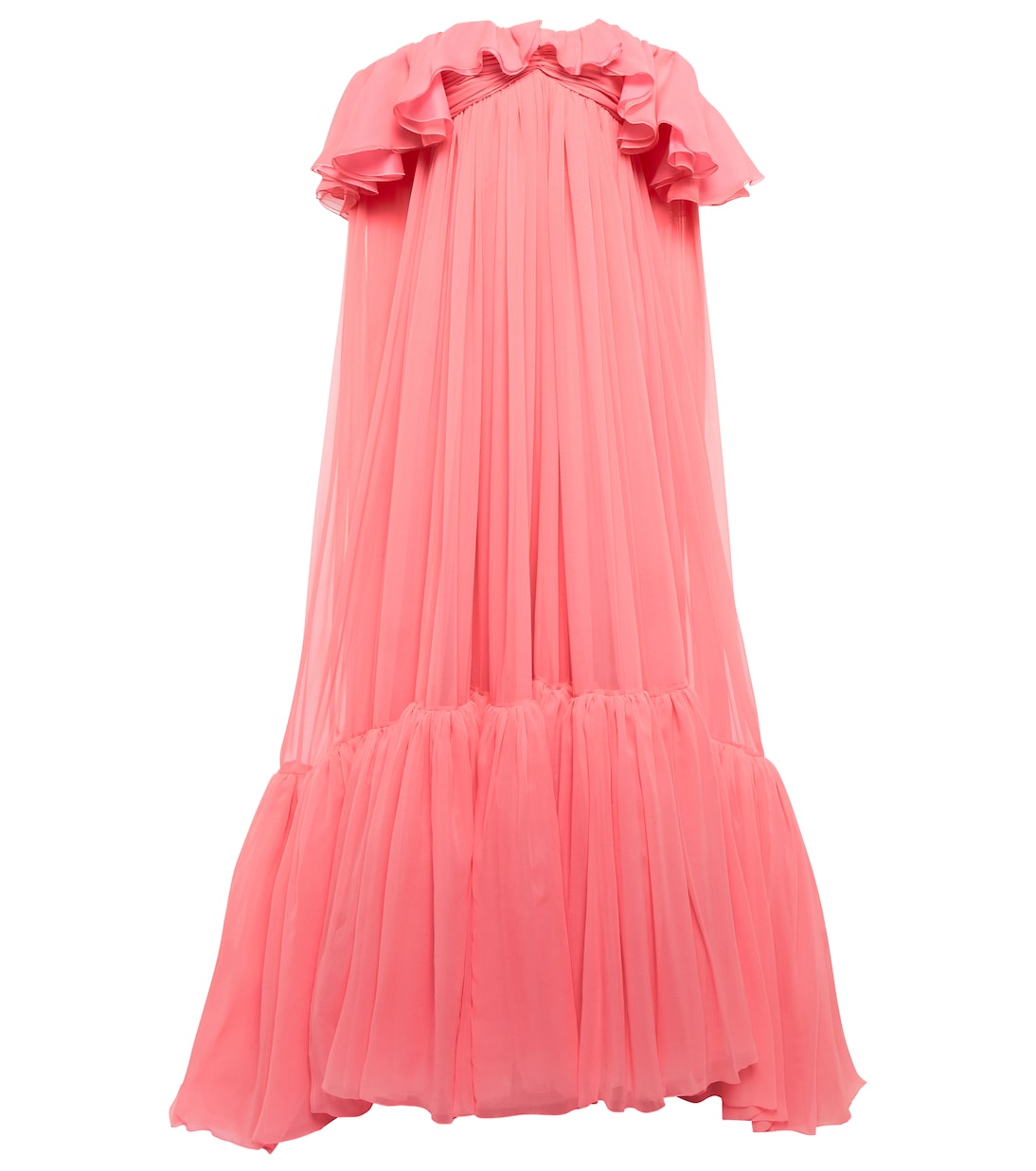 Off-Shoulder-Robe aus Seide | Giambattista Valli