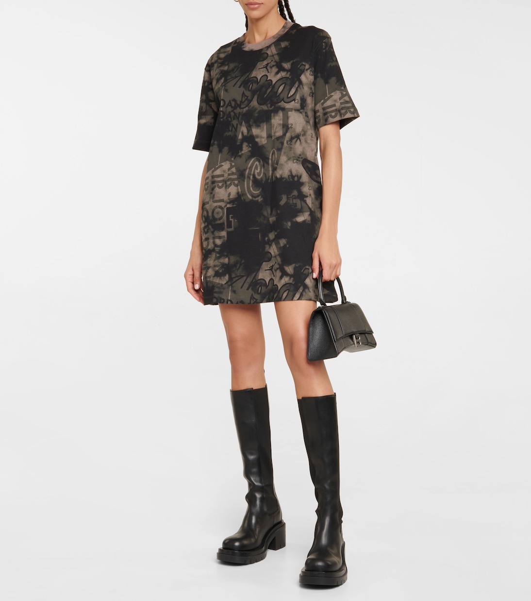 Bedrucktes Kleid aus Baumwolle | Nike