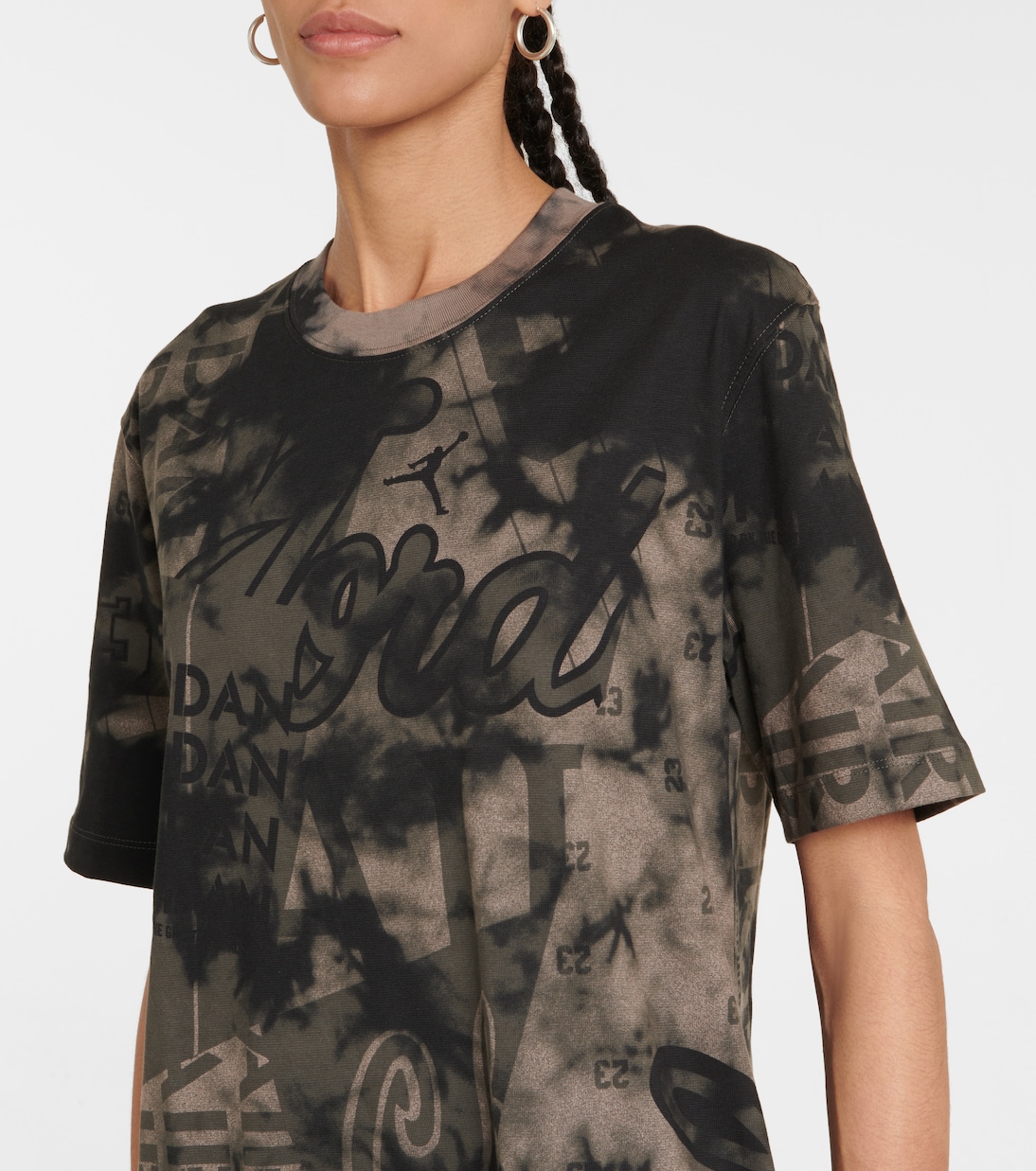 Bedrucktes Kleid aus Baumwolle | Nike