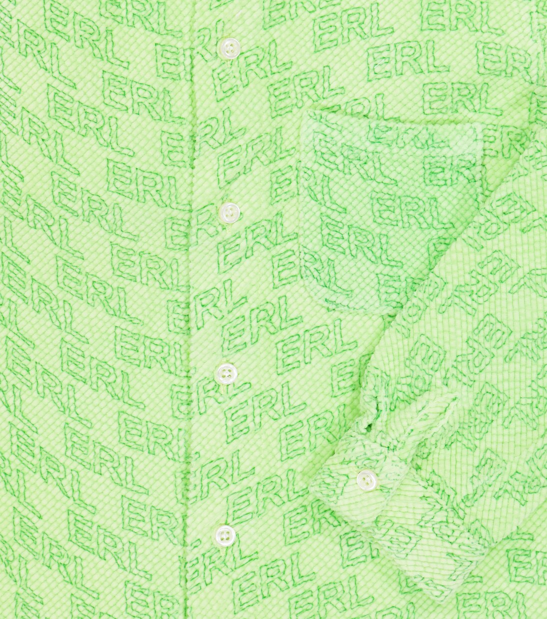 Camisa en mezcla de algodón con logo | ERL Kids