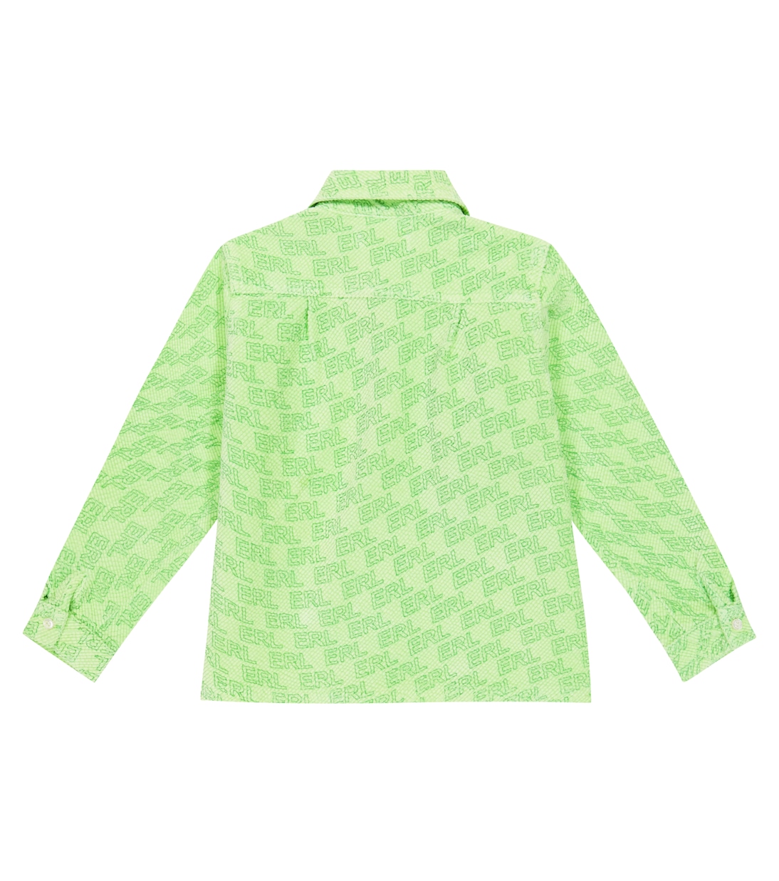 Camisa en mezcla de algodón con logo | ERL Kids