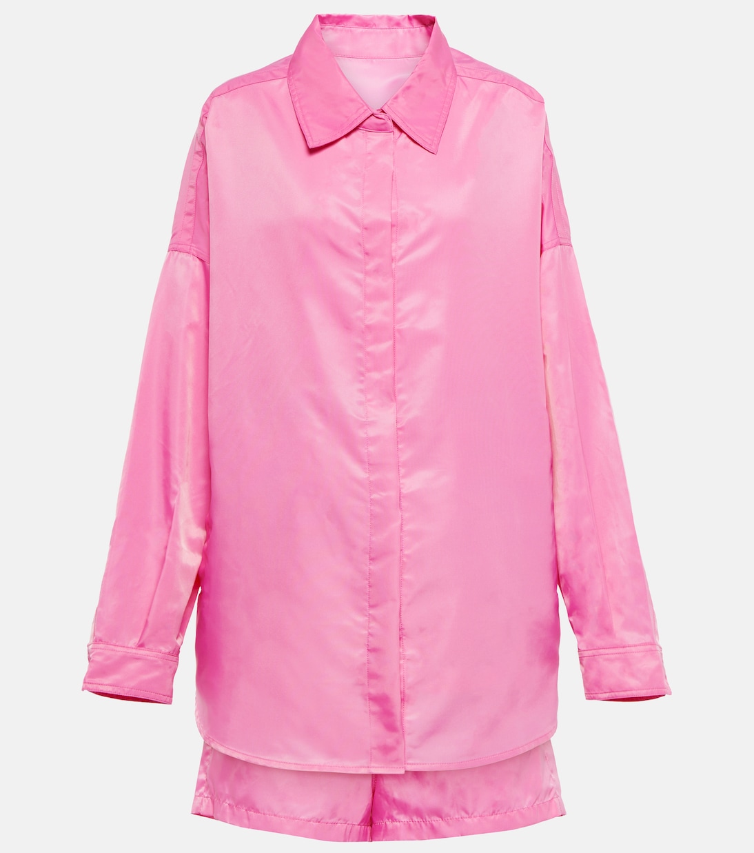 Perla shirt jacket and shorts set | The Frankie Shop