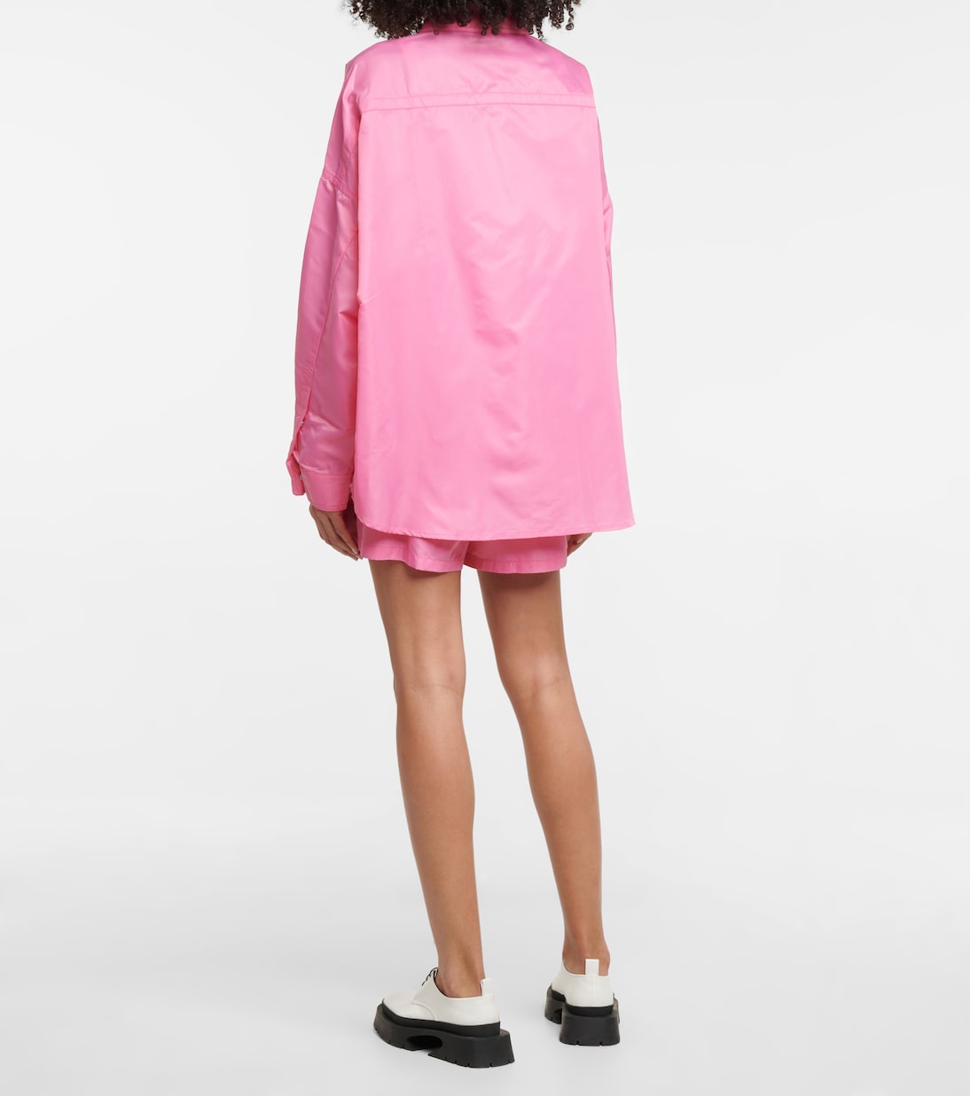 Perla shirt jacket and shorts set | The Frankie Shop