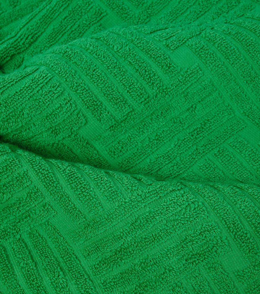 Intrecciato cotton terry beach towel | Bottega Veneta