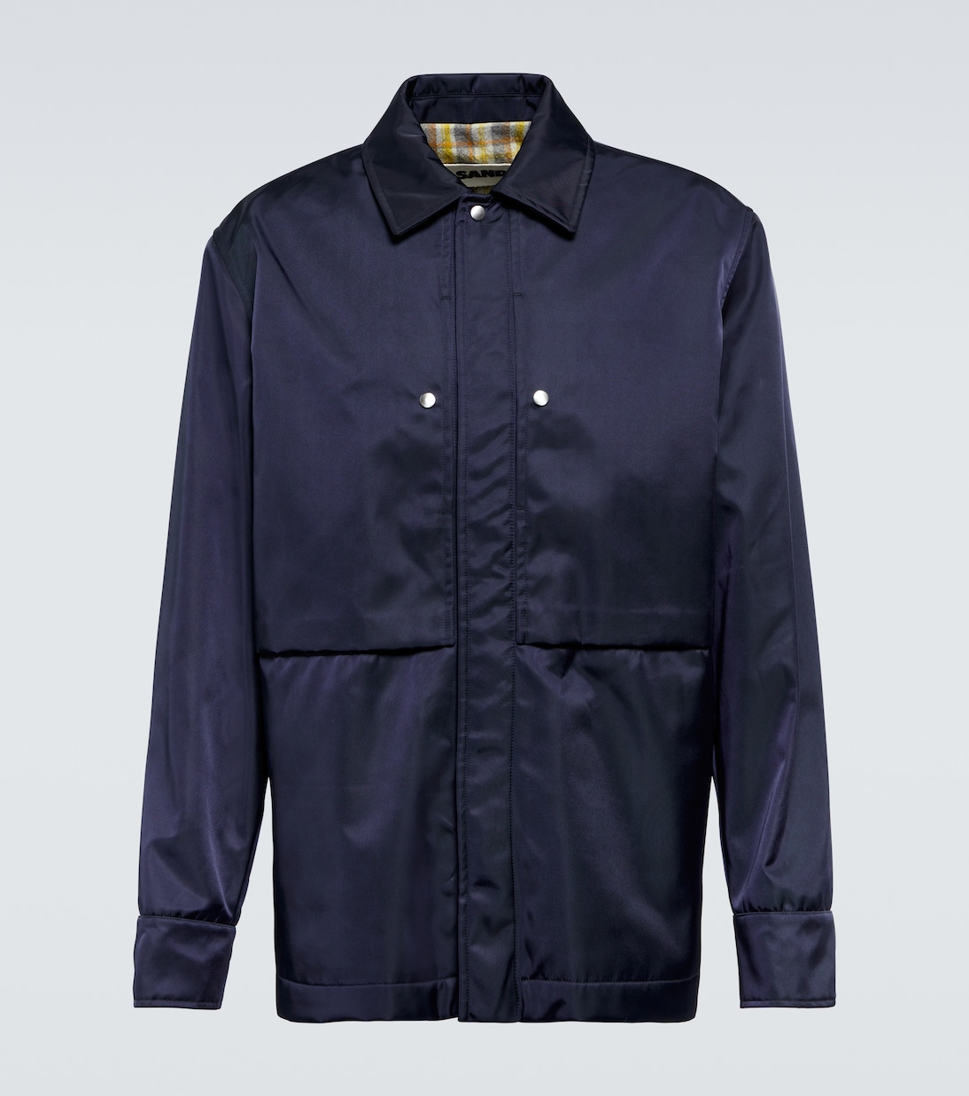 Chaqueta en sarga de nylon | Jil Sander